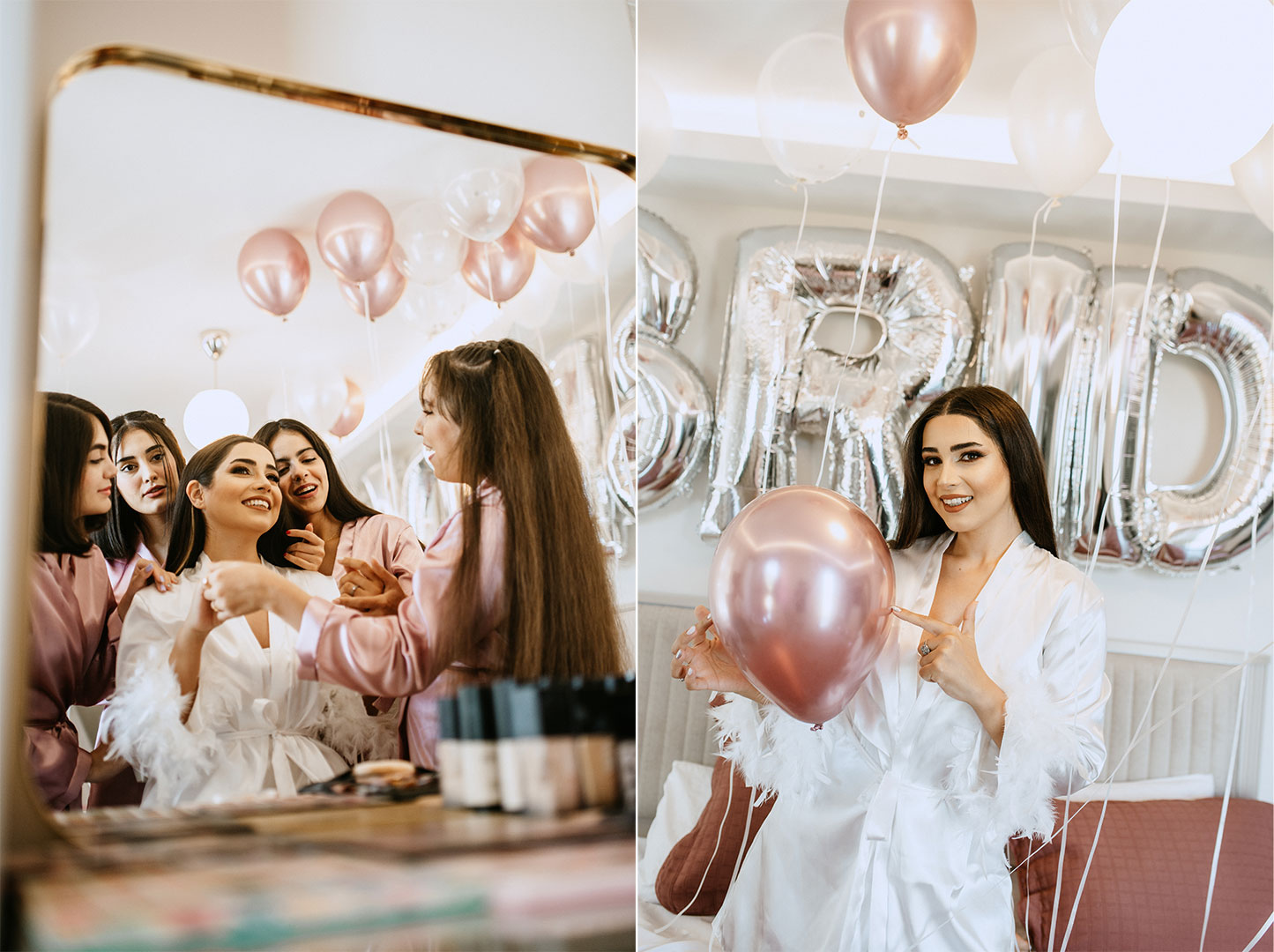 izmir dugun hikayesi - gelin hazırlık çekimi - bride party - otelde gelin çekimi - izmir düğün hikayesi